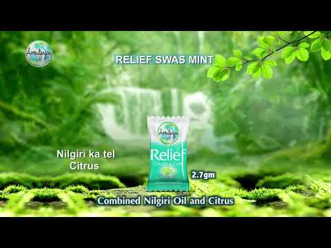 30ml amrutanjan relief cough cold swas mint drops