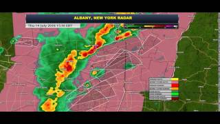 Albany NY radar loop