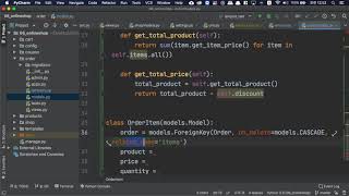 [오지랖 파이썬 웹 프로그래밍] 6장 Onlineshop 31 - OrderItem Model 만들기 - Making order item model 2nd