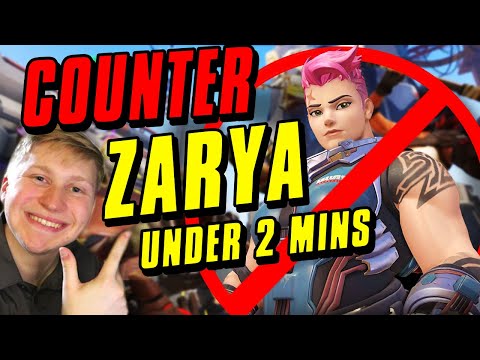 (HOW TO & WHO COUNTERS ZARYA) in OVERWATCH 2 | Quick Guides
