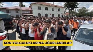 Bolu’da Uçuruma Yuvarlanan Cipte Hayatını Kaybeden İki Sevgili Son Yolculuklarına Uğurlandı