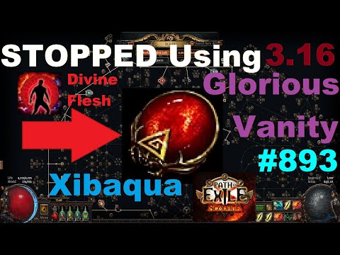 Why I STOPPED Using Glorious Vanity Xibaqua In Carrion Golem Necromancer in 3.16 Scourge - 893