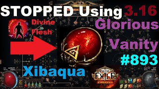 Why I STOPPED Using Glorious Vanity Xibaqua In Carrion Golem Necromancer in 3.16 Scourge - 893