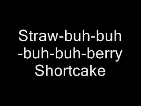 Strawberry shortcake song with lyrics