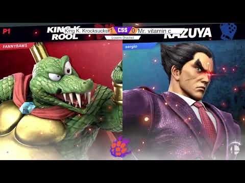 Clocktower Smash 93 - Losers - King Krocksucker (King K. Rool) vs. Mr. Vitamin C (Kazuya) - SSBU