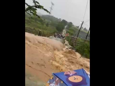 🚨Las #lluvias siguen generando #inundaciones en #ValleNuevo, en #Morales, #Izabal, #Guatemala