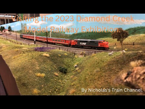 64. Visiting the 2023 Diamond Creek Model Train Exhibition. 08/04/2023.