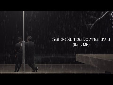 Rain Mix - Sande Numba Do Ahanawa (සඳේ නුඹ දෝ අහනවා) | Mahiru Senarathne x Nipuni Herath
