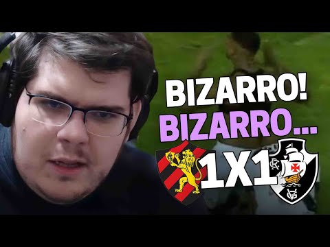CASIMIRO REAGE: SPORT 1X1 VASCO PELO CAMPEONATO BRASILEIRO SÉRIE B 2022 | Cortes do Casimito