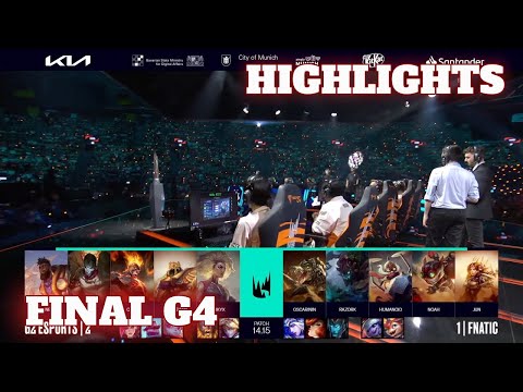 FNC vs G2 - Game 4 Highlights | Grand Final LEC 2024 Season Finals | Fnatic vs G2 Esports G4