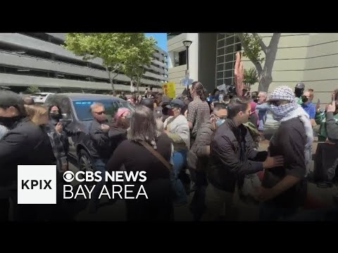 ICE agents at Concord immigration courthouse met by protesters during arrests