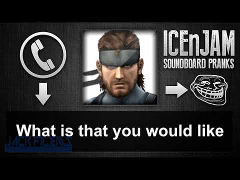 Solid Snake Calls Gun Shops - Metal Gear Prank Call (Parte 2) | Fandub