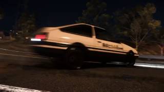 NFS2015 頭文字D再現動画「秋名のハチロク」