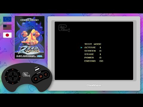 Cheats for Zero Wing on the Mega Drive including Invincibility, Stage Select and more