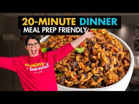 Stop Overthinking Dinner: Instant Pot Mexican Rice and Beans