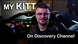 Knight Rider kitt replica on the Discovery Channel