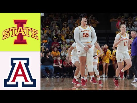 Iowa State Vs Arizona | FULL GAME | Jan 24,2026 | Women's College Basketball 2026