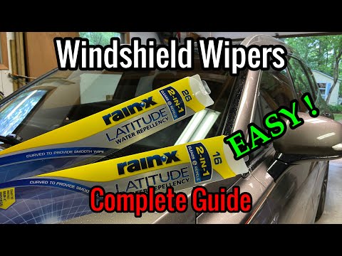 Windshield Wipers - How To Install - HYUNDAI Santa Fe - Rain X - #rainx