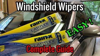 Windshield Wipers - How To Install - HYUNDAI Santa Fe - Rain