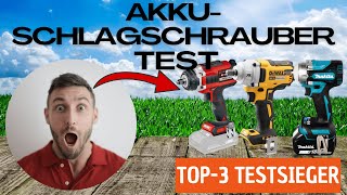 Akku-Schlagschrauber Test & Vergleich | TOP-3 mit 18V