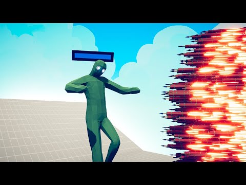 GIANT ZOMBIE vs EVERY GOD WITH HEALTHBARS - TABS | Totally Accurate Battle Simulator