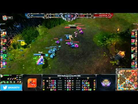 ONS Vs. Heavy Botlane Map 1 - RO8 - EUW Challenger Series #16