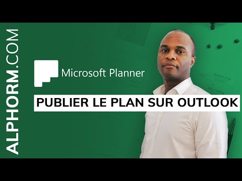 Comment publier le plan sur Outlook sous Microsoft Planner