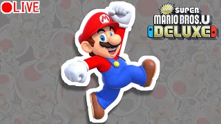 🔴スターコイン集めたい。(概要欄必読)【NewスーパーマリオブラザーズUデラックス】