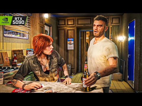 GTA 5 'Mr. Phillips' Mission 8K Gameplay | RTX 5090 Remastered Graphics MOD