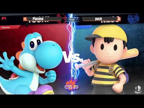 Clemson Smash Series 20 - Pools - Plasma (Yoshi) vs. yuck (Ness) - SSBU