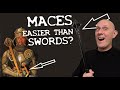 Is a medieval MACE easier to use than a Sword?