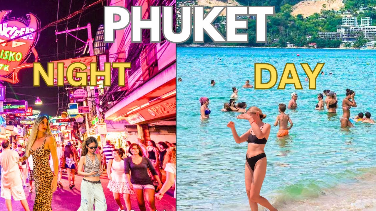 Join a tourist on a captivating exploration of Patong Beach.