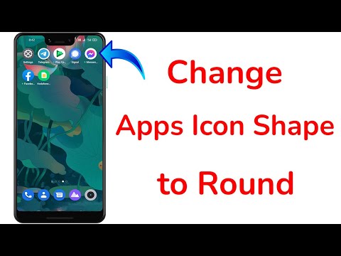 How to Change App Icon Shape to Round from Square on Android?