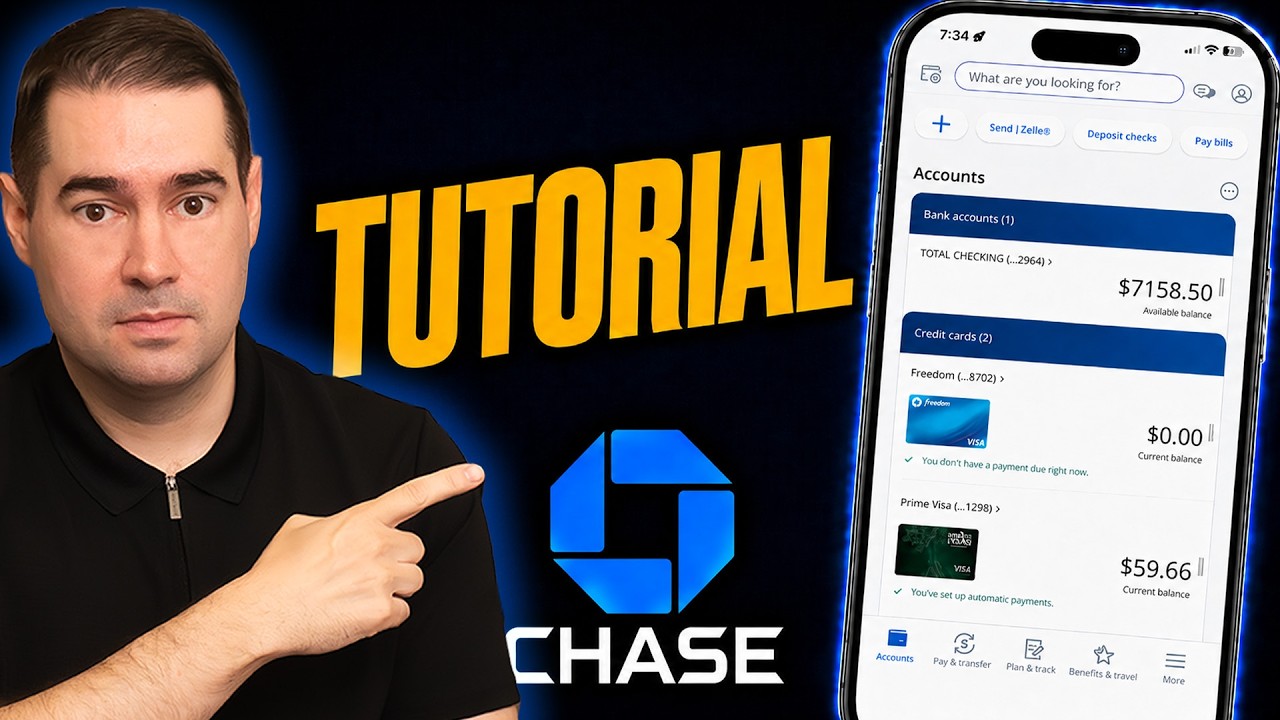 How to Use the Chase App | Tutorial for Beginners