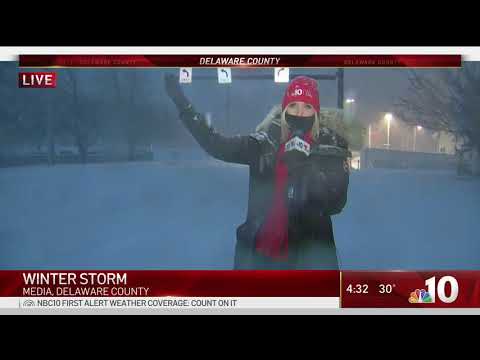 Winter Storm Slams Delaware County | NBC10 Philadelphia