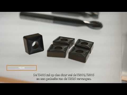 T9415, de nieuwe hardmetaalsoort voor het draaien van staal