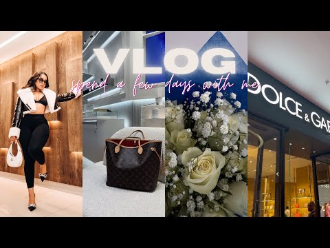 Messy Vlog: lunch || grocery shopping || Dolce & Gabbana event