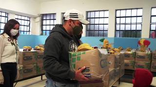 Cesta Solidária - Começa nova fase de entrega para famílias de alunos das escolas municipais