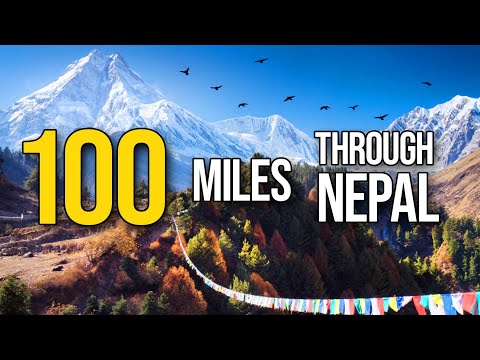Hiking 100 Miles Through Nepal On The Manaslu Circuit 4k 🇳🇵