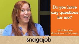 Job interview questions and answers (Part 7): Do you have any questions for me