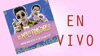 Mario Bautista - Mal De Amores (Estreno EN VIVO) ft  De La Ghetto (Spring Fest)