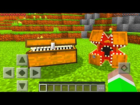 Minecraft PE : EVIL CHEST CREATURES MOD in Minecraft Pocket Edition