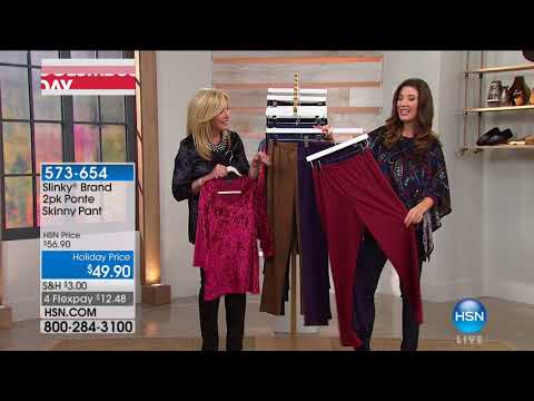 HSN | Slinky Brand Fashions 10.09.2017 - 03 PM