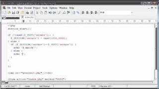 Beginner PHP Tutorial - 167 - Creating Captcha Image Security Part 4