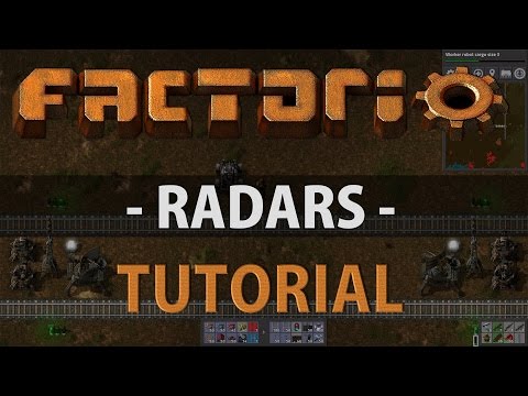 Factorio Tutorial - Radars