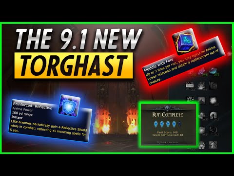 TORGHAST 2.0 in the works: Talent Tree, Score System, M+ like Affixes, New Wings, Score Streaks
