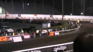 Sam Halbert Wins the Flattrack.com Grand National Championship With A Broken Leg