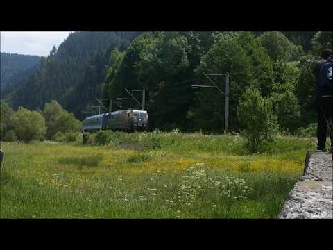 MAV Traxx 480 007 with Csiksomlyo Expressz and Szekely Gyors