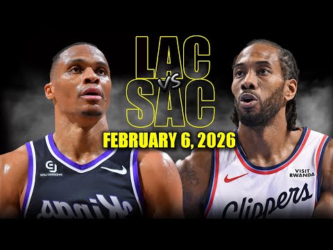 Los Angeles Clippers vs Sacramento Kings Full Game Highlights – February 6, 2026 | NBA Season