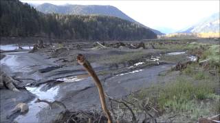 preview picture of video 'Elwha River Aldwell Canyon lake) 4-22-2013'